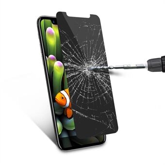 ANGIBABE 0.3mm Anti Spy karkaistu lasi näytönsuoja iPhone XS / X / 10 5,8 tuuman