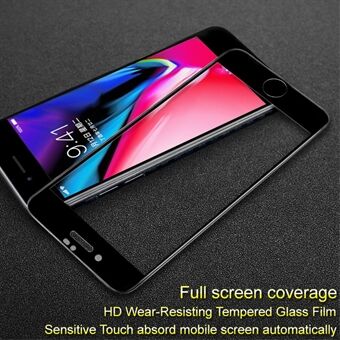 IMAK Pro + karkaistu lasi karkaistusta lasista - räjähdyssuojakalvo - iPhone 8 Plus/ 7 Plus 5,5 tuumaa - musta