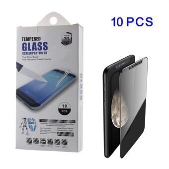 10kpl / setti iPhonelle (2019) 5,8 tuuman / XS / X 5,8 tuuman 0,3 mm: n mobiilikarkaistu lasi-näytönsuojakalvo (Arc Edge)
