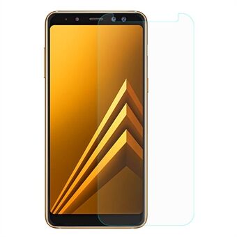 Samsung Galaxy A8 (2018) 0,3 mm: n näytönsuoja karkaistua lasia (Arc Edge)
