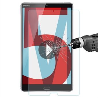 HAT Prince Huawei MediaPad M5 8:lle (8,4 tuuman) 0,33 mm 9H 2,5D Edge , karkaistu lasi näytönsuojakalvo