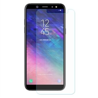 0.3mm karkaistu lasi näytönsuoja Arc Edge Samsung Galaxy A6 + (2018)