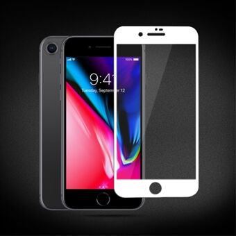MOCOLO Complete Cover Silkscreen Full Glue karkaistu lasi näytönsuoja iPhone 8/7: lle 4,7 tuumaa
