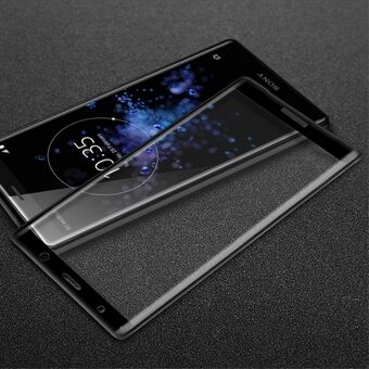Kaareva IMAK 3D -karkaistu lasi koko näytöllä Sony Xperia XZ2 Premium -puhelimelle