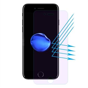 HAT Prince iPhone 7/8:lle 4,7 tuuman Anti-Blue-ray 0,26 mm 2,5D Arc Edge 9H karkaistu lasi näytönsuoja