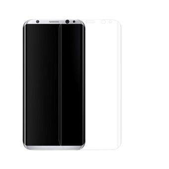 Samsung Galaxy Note 9 Pehmeä, 0,1 mm: n 3D-kaareva, kuuma-taipuva, täyden peiton kirkas näytönsuoja