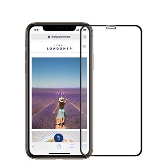 MOFI 9H Anti-burst 2.5D Arc Edge -suojakotelo karkaistusta lasista - iPhone (2019) 6.5 "/ XS Max 6.5 inch