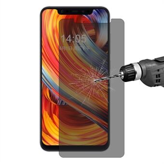 HAT Prince Xiaomi Mi 8:lle (6,21 tuuman) 0,26 mm 9H 2,5D karkaistu lasi näytönsuoja [Anti- Spy Anti-Explosion]
