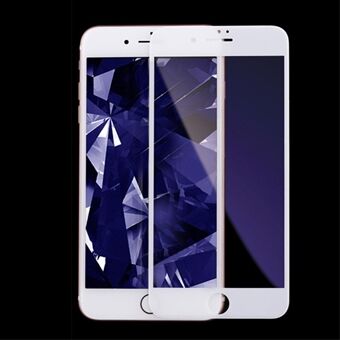 KINGXBAR 2.5D Silk Print Anti-Blue-ray Täysi peittävä karkaistu lasi näytön suojakalvo iPhone 8/7 4,7 tuumalle