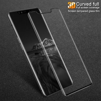 Kaareva IMAK 3D -suojakalvo karkaistusta lasista Huawei Mate 20 Pro -puhelimeen - musta