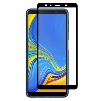 HAT Prince Full Glue täysikokoinen 0,26 mm 9H 2,5D Arc Edge karkaistu lasi näytönsuoja Samsung Galaxy A7 (2018) -puhelimelle