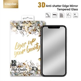 Edge 3D särkymätön reunapeili, karkaistu lasi koko näytönsuoja iPhonelle (2019) 5,8 tuumaa / XS / X 5,8 tuumaa