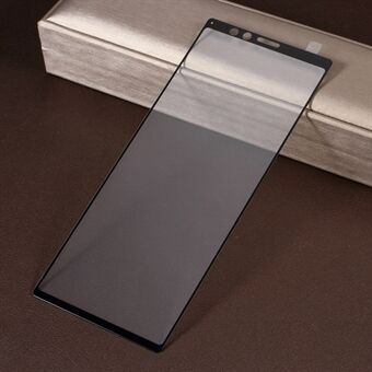3D-kokoinen suojakalvo karkaistua lasia varten Sony Xperia 1: lle - musta