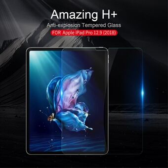 NILLKIN Amazing H + [Anti-Explosion] Panssarilasi - iPad Pro, 12,9 tuumaa (2020) / (2018)