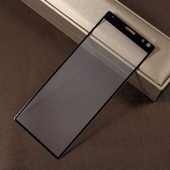 Täysin suojaava suojakalvo karkaistua lasia varten Sony Xperia 10: lle