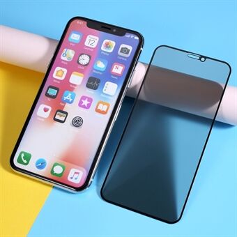 Peep-anti-5D-kokoinen karkaistun lasin suojakalvo - iPhone 11 Pro 5,8 tuumaa (2019) / XS / X 5,8 tuumaa