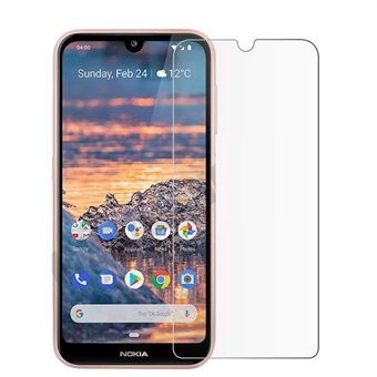 0,25D Arc Edge karkaistu lasinäytöllinen puhelinelokuva Nokia 4.2:lle (2019)