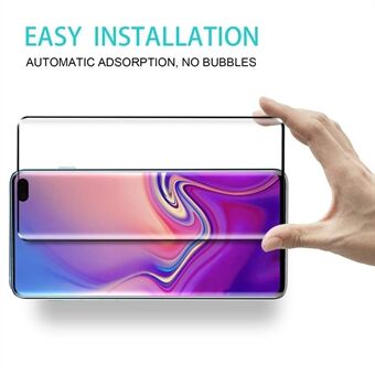 Ultra kirkas 3D karkaistu lasi koko näytön suojasuoja Samsung Galaxy Note 10 Plus/ Note 10 Plus 5G:lle