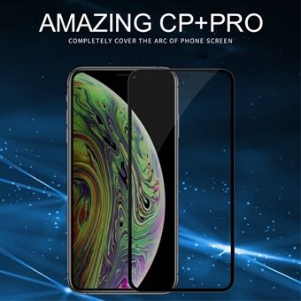 NILLKIN Amazing CP + Pro räjähdyssuojattu karkaistu lasinen näytönsuoja iPhone 11 Pro -puhelimeen 5,8 tuumaa (2019)