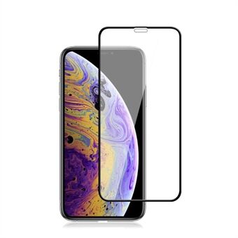 MOCOLO Silk Print HD -karkaistu lasi, täysi liima, täysi peittävä näytönsuojakalvo iPhone 11 Pro Max -puhelimelle, 6,5 tuumaa (2019) / XS Max