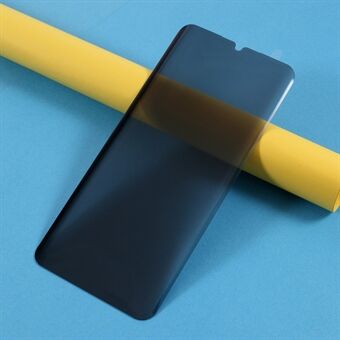 Anti-peep koko näytön peitto Kaareva karkaistu lasi näytönsuoja Xiaomi Mi Note 10:lle
