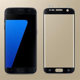 MOFI 3D kaareva karkaistu lasi näytönsuoja Samsung Galaxy S7 Edge -suojakuorelle