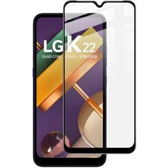 IMAK-suojakotelo karkaistusta lasista LG K22: lle