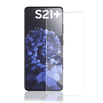 MOCOLO UV-karkaistu lasikalvo, 3D kaareva [täydellinen peite] Samsung Galaxy S21 + 5G -näytönsuoja