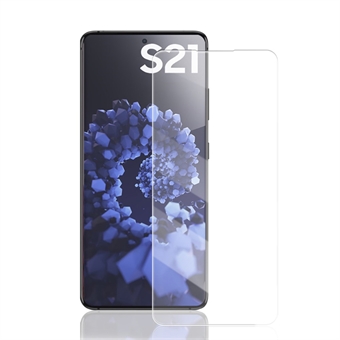 MOCOLO UV-karkaistu lasikalvo Samsung Galaxy S21 5G 3D kaarevalle [täydellinen peite] näytönsuojalle