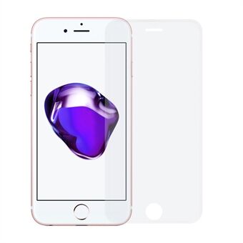 0,26 mm 3D kaareva täysin peittävä karkaistu lasi näytönsuoja iPhone 7 4.7:lle - Läpinäkyvä