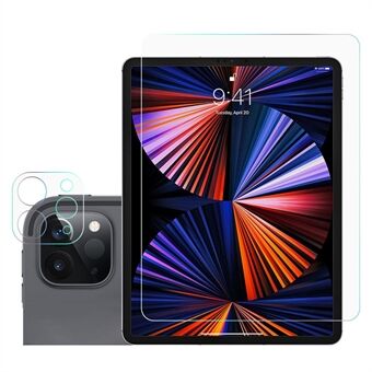 Arc Edge Ultra kirkas karkaistu lasi näytönsuoja + kameran linssisuoja iPad Pro 12,9 tuumaa (2021) / (2020)