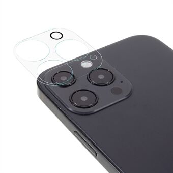 Koteloystävällinen 9H Hardness HD kirkas karkaistu lasi kameran linssisuoja iPhone 13 Pro/ 13 Pro Max 6,7 tuumalle