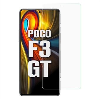 0,3mm karkaistu lasi puhelimen näytönsuoja, Edge Xiaomi Poco F3 GT:lle