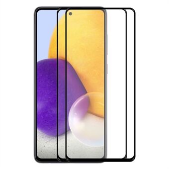 HAT Prince 2kpl / sarja 0,26 mm 9H Hardness Full Glue Ultra kirkas karkaistu lasi 2.5D Arc Edge Full Screen Suojakalvo Samsung Galaxy A73 5G:lle