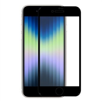 HAT Prince iPhone SE:lle (2022) / SE (2020) / 7 4,7 tuumaa / 8 4,7 tuumaa HD Clear Full Glue 0,26 mm 2,5D Arc Edge 9H karkaistu lasi koko näytönsuoja