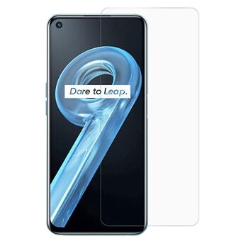 Realme 9i / Oppo A76 / Oppo A36 matkapuhelimen näytönsuoja 0,25 Arc Edge korkea alumiini-piilasi Räjähdyssuojattu karkaistu lasikalvo