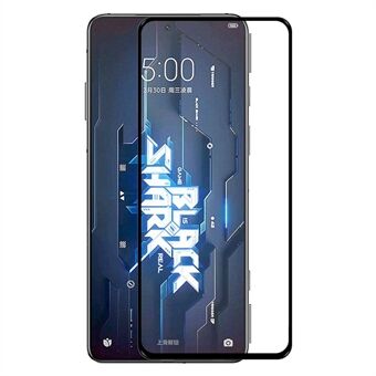 HAT Prince Näyttökalvo Xiaomi Black Shark 5 / Black Shark 5 Pro:lle, 0,26 mm 2,5D Arc Edge HD Full Covering 9H Full Glue Sensitive Touch Scratch karkaistu lasi näytönsuoja