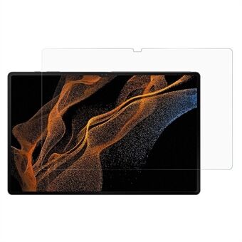 Samsung Galaxy Tab S8 Ultra HD kirkas karkaistu lasikalvo 0,3 mm kaarireuna Edge Iskunkestävä Räjähdyssuojattu sormenjälkiä estävä näytönsuoja