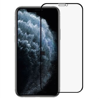 RURIHAI iPhone 11 Pro Max 6,5 tuuman koko näytön suojakalvo 0,18 mm koko liima silkkitulostus Sormenjälkiä estävä AGC karkaistu lasikalvo