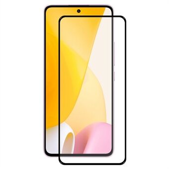 ENKAY HAT Prince Xiaomi 12 Lite 5G Scratch Full Glue Ultra Clear Näytönsuoja 2.5D Arc Edge Täysi peittävä korkea alumiinipii lasikalvo