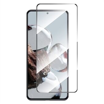 ENKAY HAT Prince Xiaomi 12T 5G / 12T Pro 5G High-alumiininen silikonilasi räjähdyssuojakalvo 0,26 mm 9H 2,5D Arc Edge Full Glue koko näytönsuoja