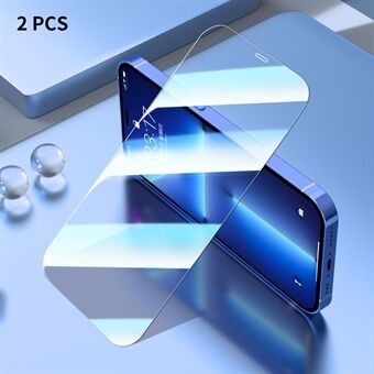 ENKAY HAT Prince 2 KPL iPhone 11 Pro / XS / X Full Screen Protector 0,1 mm korkea alumiinipii lasi AR Ultra kirkas kalvo