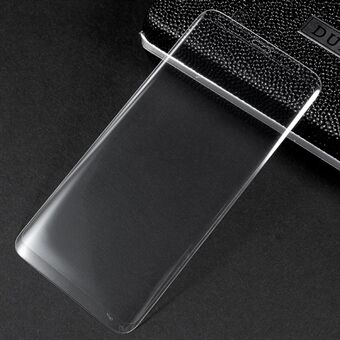Samsung Galaxy S8: n kaareva, täyden peiton mobiili karkaistu lasinen näytönsuoja