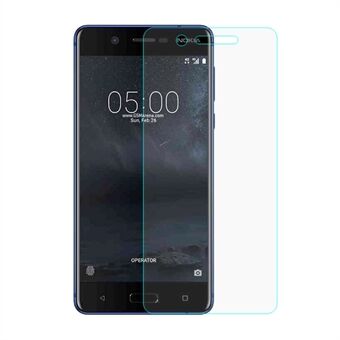 Varten Nokia 5 Mobile karkaistu lasi 0,3 mm: n näytönsuoja (Arc Edge)