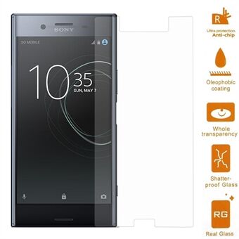 0,3 mm: n karkaistun lasin näytönsuoja Arc Edge Sony Xperia XZ Premium -puhelimelle