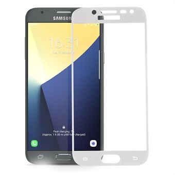 Samsung Galaxy J5 (2017) EU-versio Silkkipaino Täysi kansi Karkaistu lasi