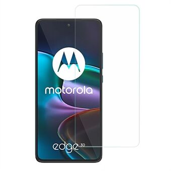 AMORUS karkaistu lasikalvo Motorola Edge 30 5G Sormenjälkiä estävälle 2.5D korkean alumiinipiilasin HD kirkkaalle puhelimen näytönsuojalle