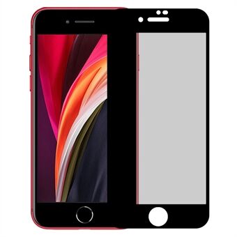 IPhone SE (2022) / (2020) / 7 / 8 4,7 tuuman Anti- Spy Full Screen Protector Full Glue Silk Printing High alumiinipii lasikalvo