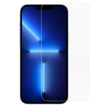 RURIHAI iPhone 14 Pro 6,1 tuuman HD kirkas sormenjälkiä estävä korkea alumiinipii lasinen näytönsuoja Helppo asennus Täysliimainen karkaistu lasikalvo