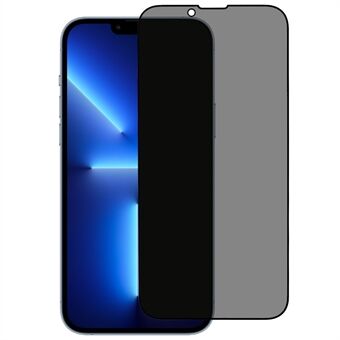 Anti- Spy Tempered Glass Full Screen Protector iPhone 14 6,1 tuumalle, kirkas Edge Full Glue Matt Screen Film